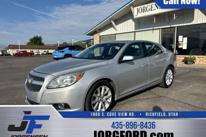 2013 Chevrolet Malibu — a typically priced live listing