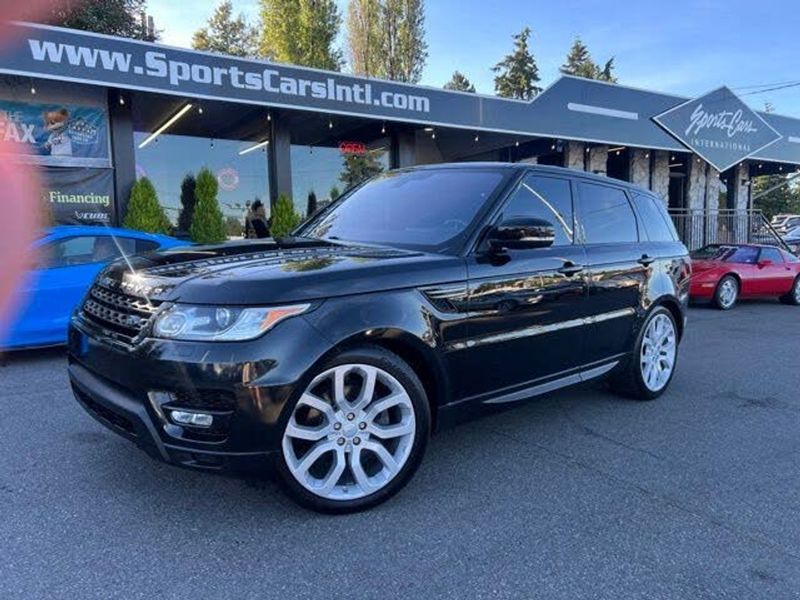 2016 Land Rover Range Rover Sport — a typically priced live listing