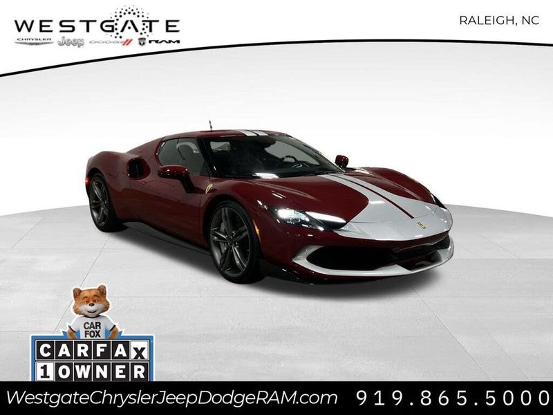 2023 Ferrari 296 — a typically priced live listing