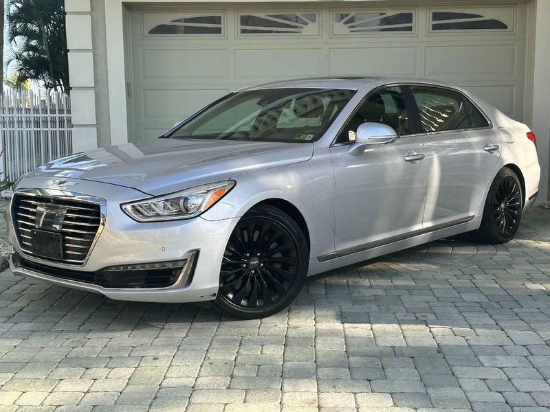 2017 Genesis G90 — a typically priced live listing