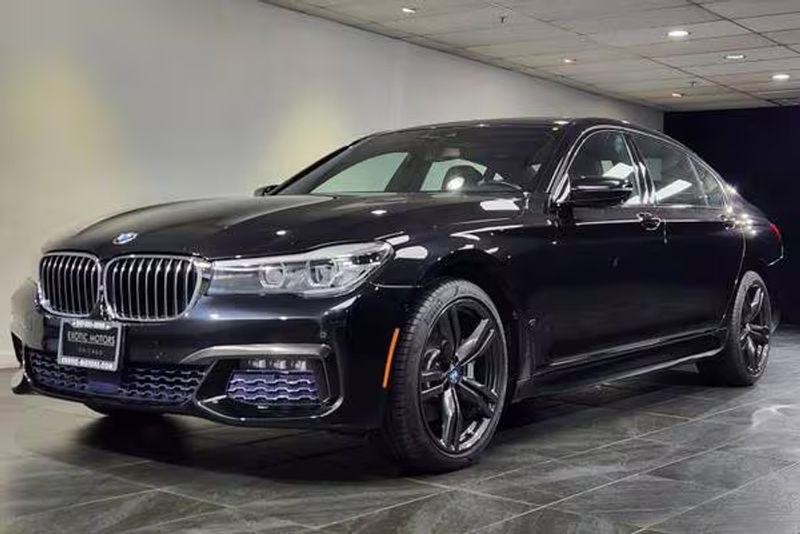 2016 Bmw 740I — a typically priced live listing