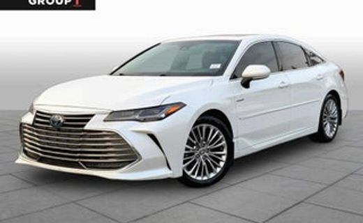 2020 Toyota Avalon Limited Clearance Back
