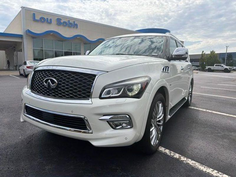 2015 Infiniti QX80 — a typically priced live listing