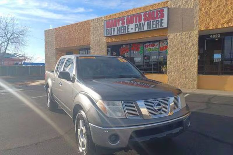 2008 Nissan Frontier — a typically priced live listing