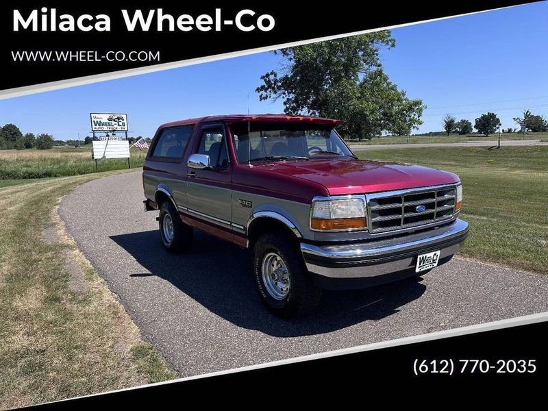 1994 Ford Bronco — a typically priced live listing