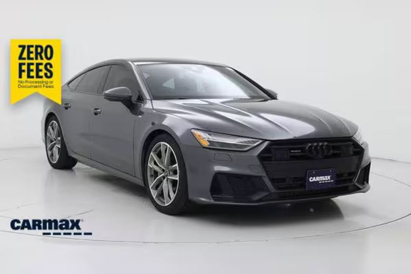 2021 Audi A7 — a typically priced live listing