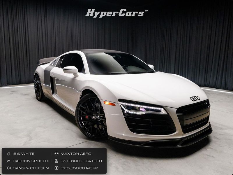 2014 Audi R8 — a typically priced live listing