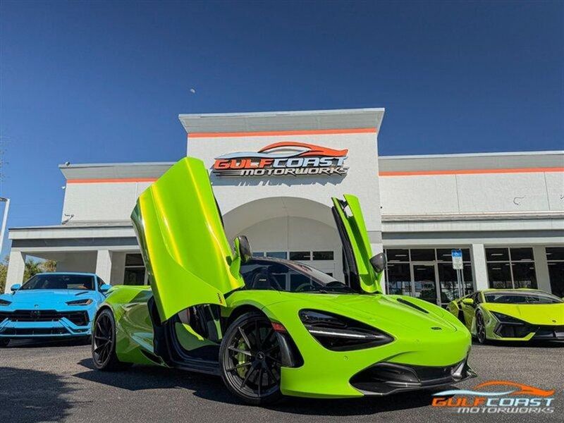 2021 Mclaren 720S — a typically priced live listing