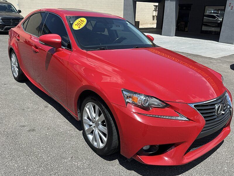 2016 Lexus IS — a typically priced live listing
