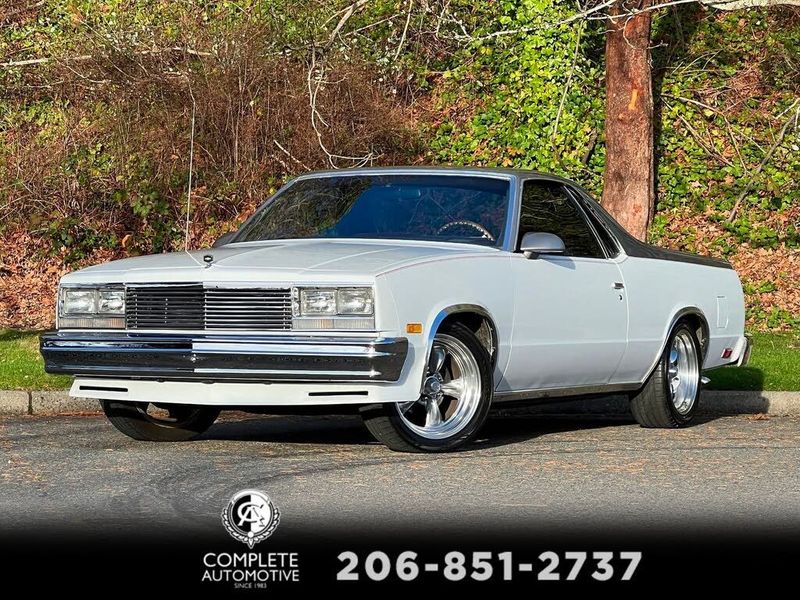 1986 Chevrolet EL Camino — a typically priced live listing