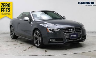 2017 Audi S5 30T Quattro Cabriolet