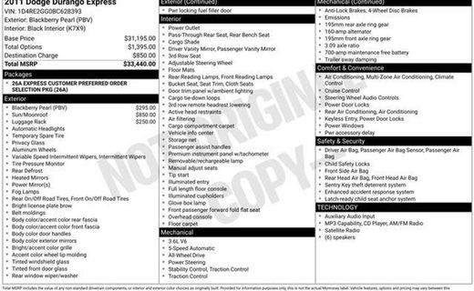2011 Dodge Durango Express