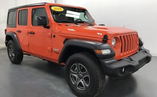 2018 Jeep Wrangler Unlimited Sport