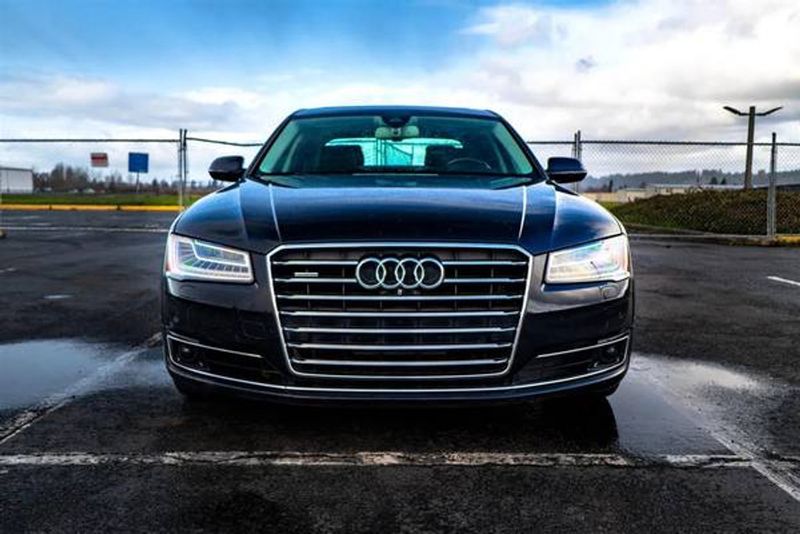 2015 Audi A8 — a typically priced live listing