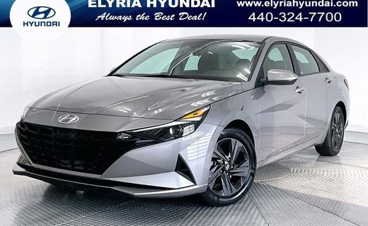 2021 Hyundai Elantra Blue