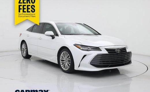 2020 Toyota Avalon Limited Clearance Back