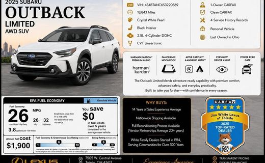 2025 Subaru Outback Limited