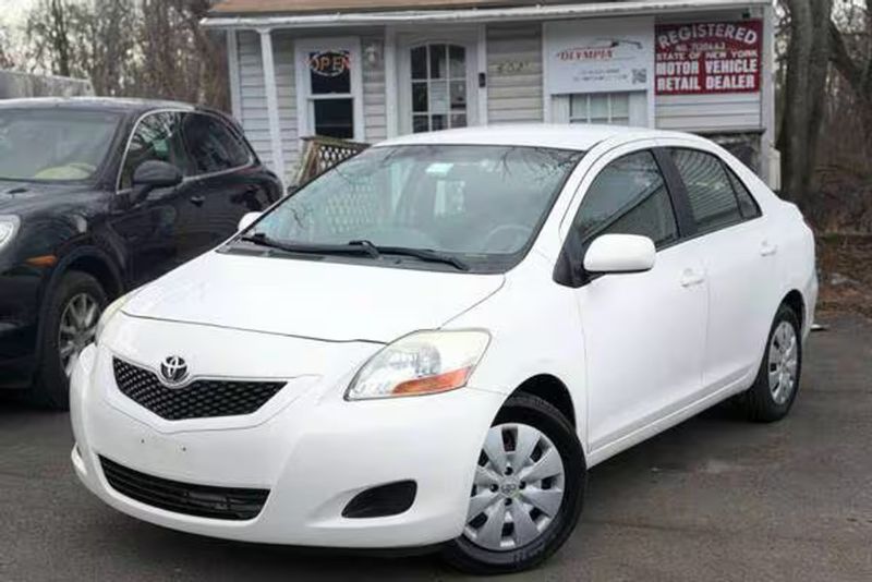 2010 Toyota Yaris — a typically priced live listing