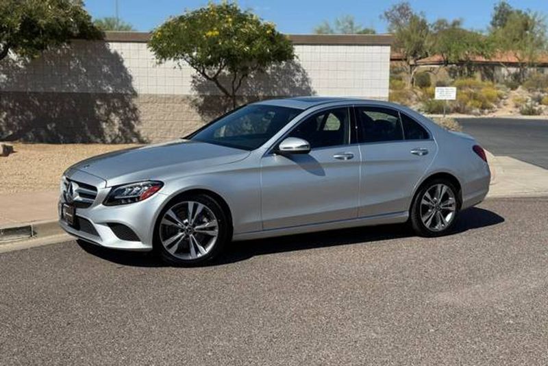 2020 Mercedes Benz C Class — a typically priced live listing