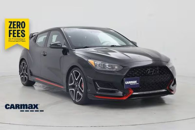 2021 Hyundai Veloster N — a typically priced live listing
