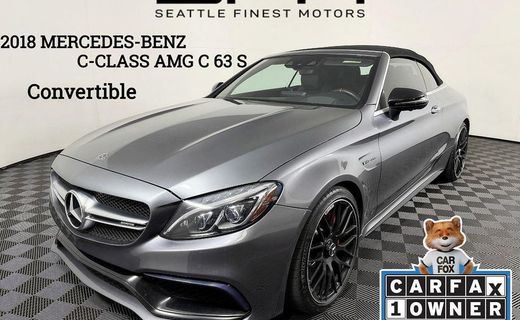2018 Mercedes-Benz C-Class AMG C63 S