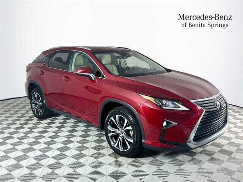 2018 Lexus RX — a typically priced live listing