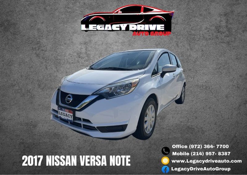 2017 Nissan Versa Note — a typically priced live listing