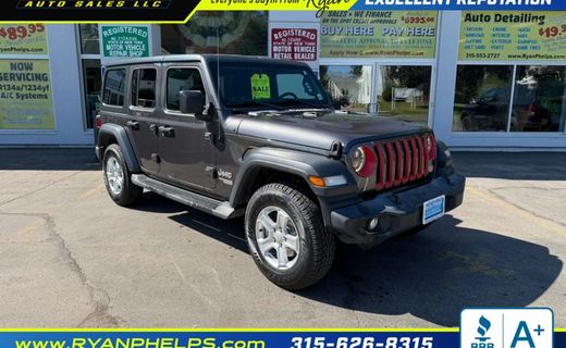 2019 Jeep Wrangler Unlimited Sport