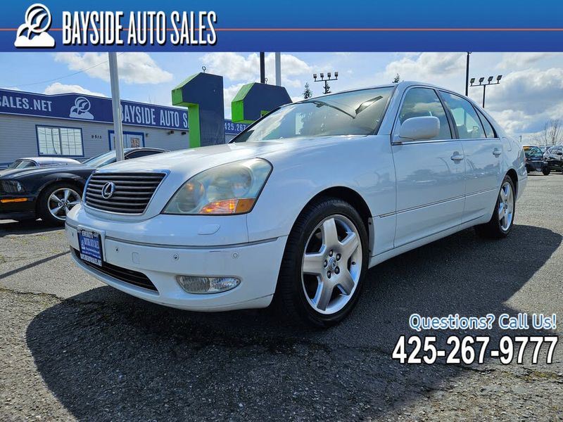 2002 Lexus LS — a typically priced live listing