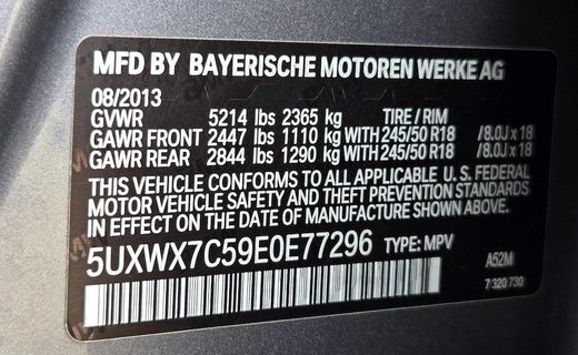 2014 BMW X3 XDRIVE35I
