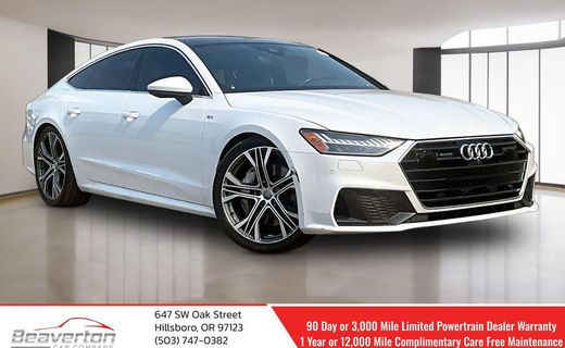 2019 Audi A7 S Line Quattro