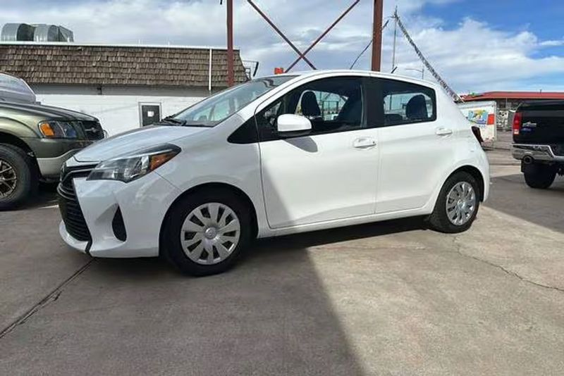 2016 Toyota Yaris — a typically priced live listing