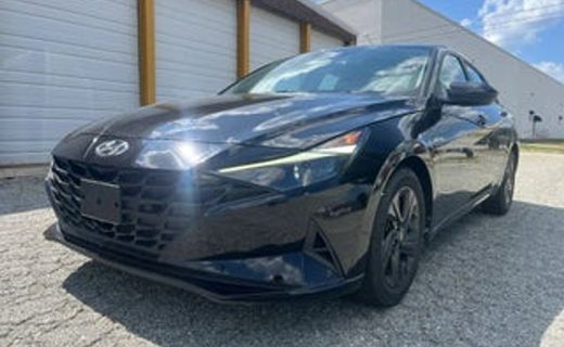 2021 Hyundai Elantra Blue
