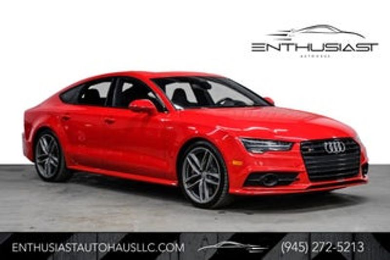 2018 Audi S7 — a typically priced live listing