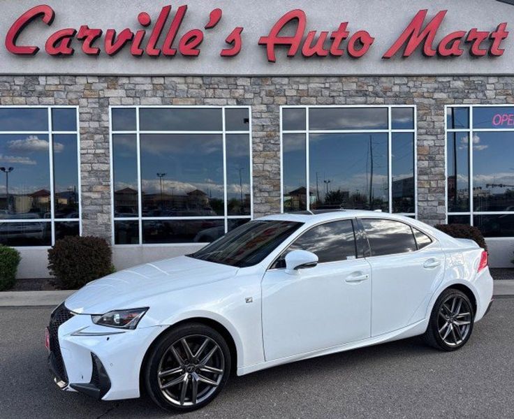 2019 Lexus IS — a typically priced live listing