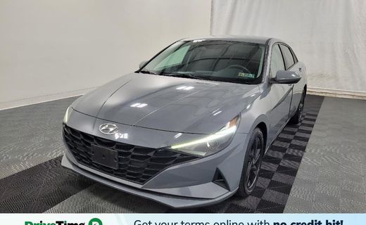 2021 Hyundai Elantra Blue