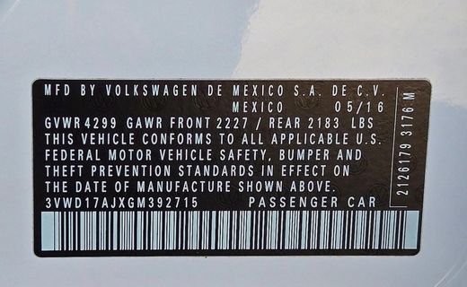 2016 Volkswagen Jetta Sport