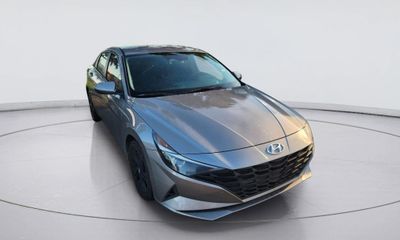 2021 Hyundai Elantra Blue