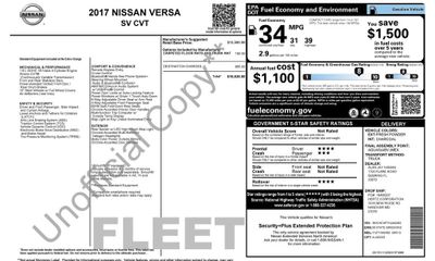 2017 Nissan Versa S