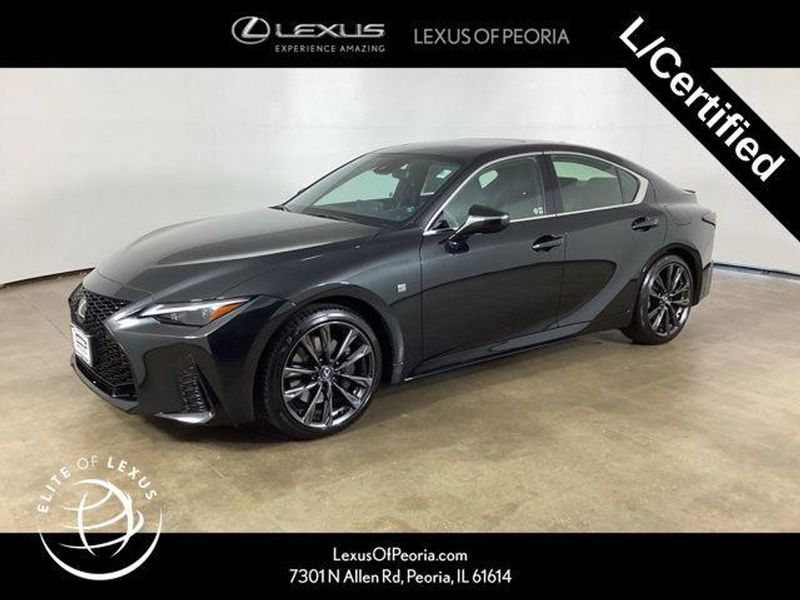 2025 Lexus IS — a typically priced live listing