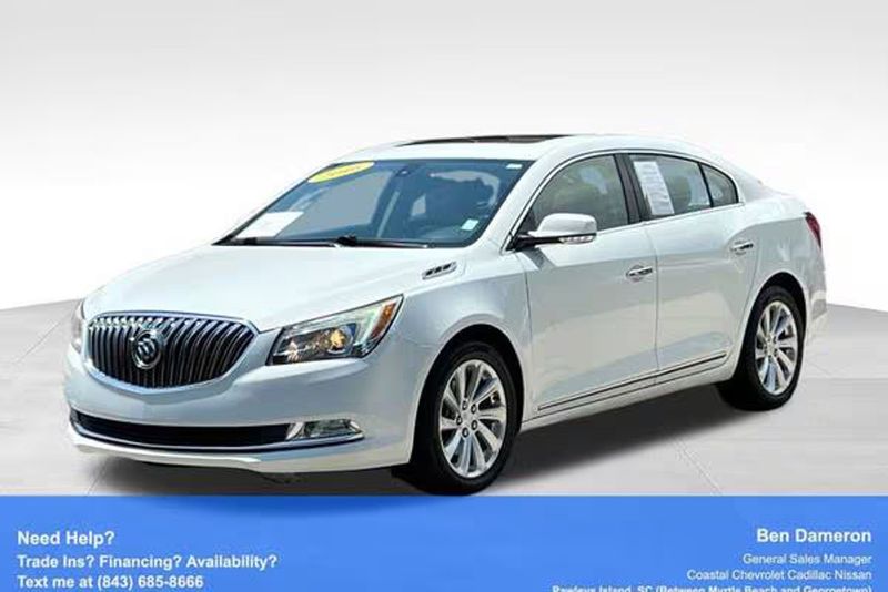 2016 Buick Lacrosse — a typically priced live listing