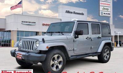 2016 Jeep Wrangler Sahara
