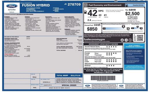 2018 Ford Fusion SE