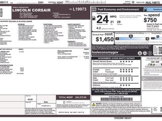 2022 Lincoln Corsair Standard