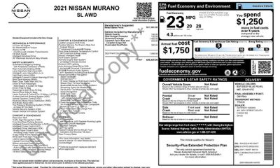 2021 Nissan Murano SL