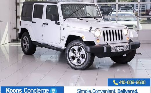 2018 Jeep Wrangler JK Unlimited Sahara