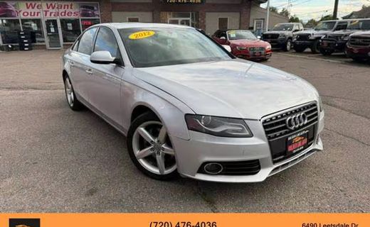 2012 Audi A4 Quattro Premium