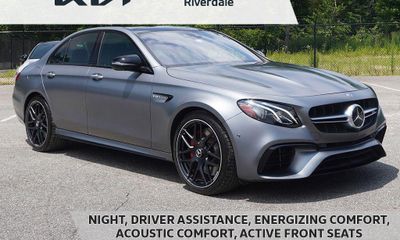 2020 Mercedes-Benz E-Class AMG E63 S