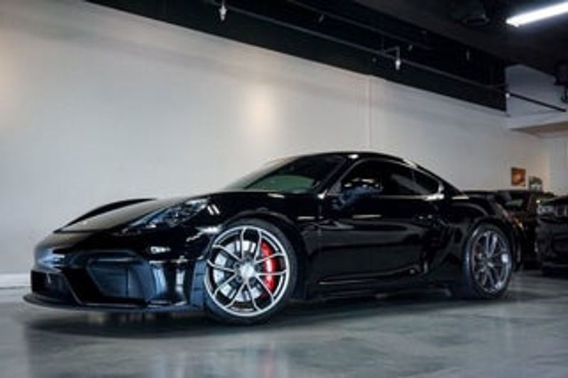 2020 Porsche 718 Cayman — a typically priced live listing