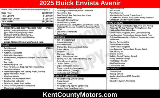 2025 Buick Envista Avenir